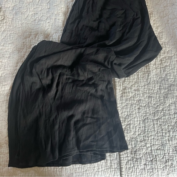 Women’s Smocked Waist Side Slit Cover Up Pants - Kona Sol - Large - Picture 7 of 7